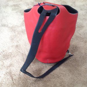 SZ Sylvia Zummaraga Argentian Leather Sling Bag